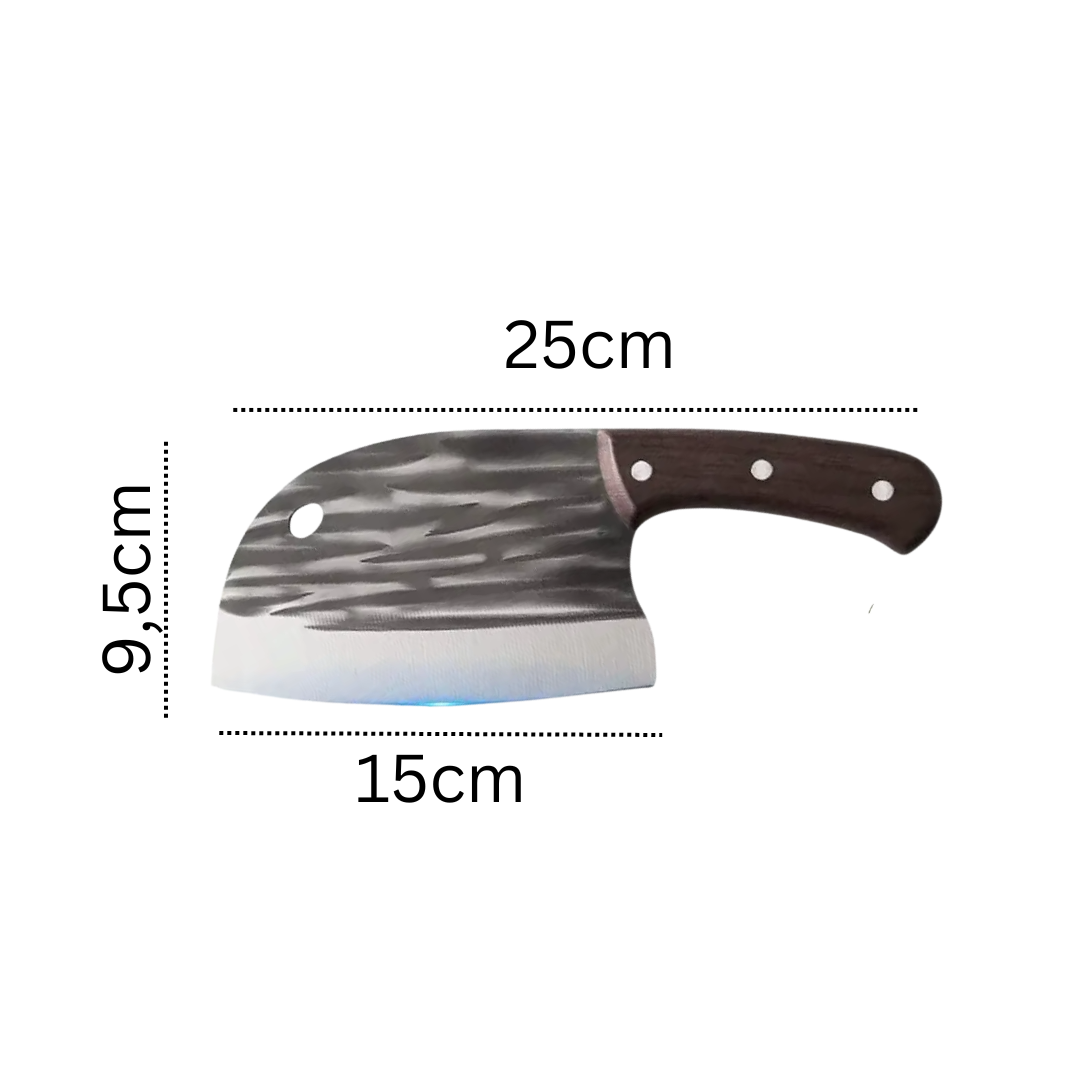Handcrafted Magnus Knife with Leather Sheath - Expertly Forged by Hand