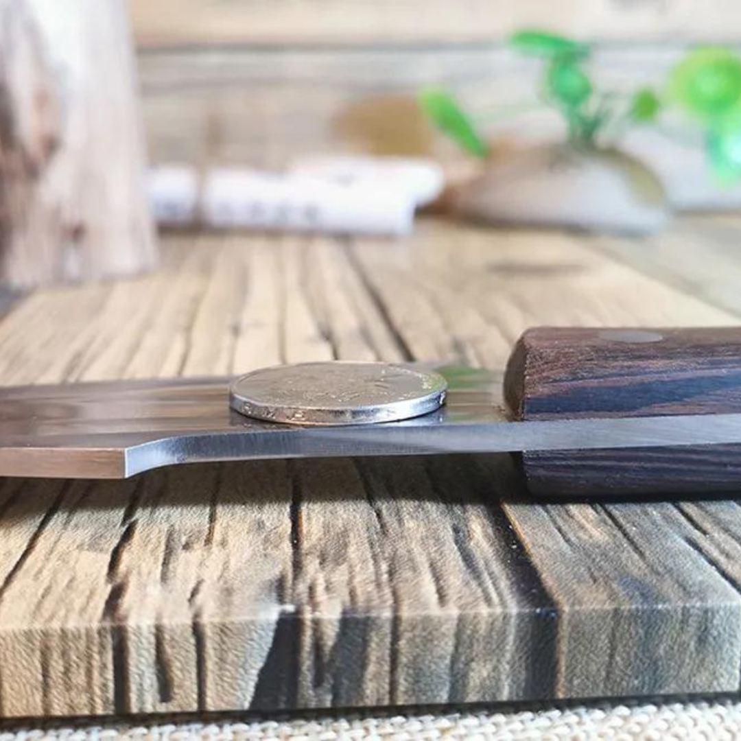 Artisan Forged Blade Knife with Leather Sheath – Buy One, Get One Free!