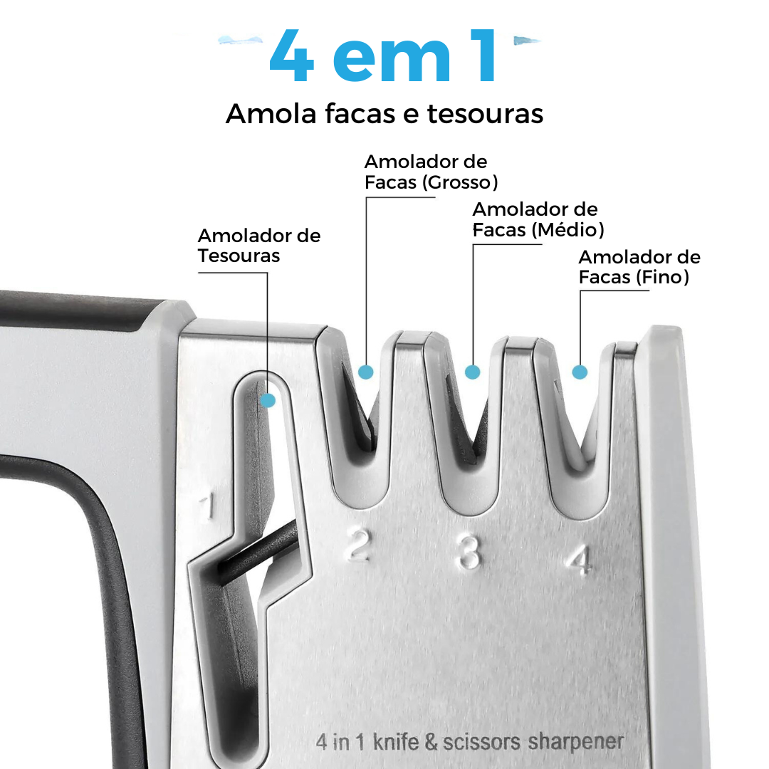 Ultimate Knife Set with 4-in-1 Sharpener