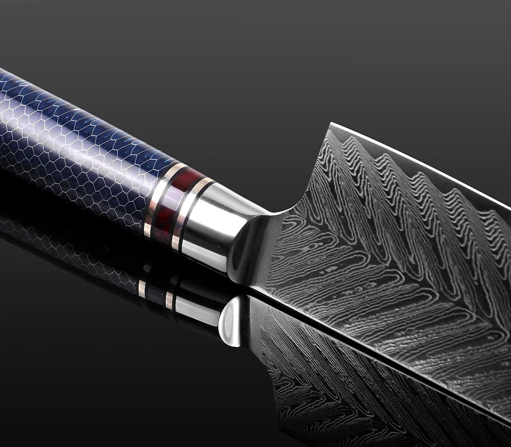 Ocean 8 Damascus Steel Knife