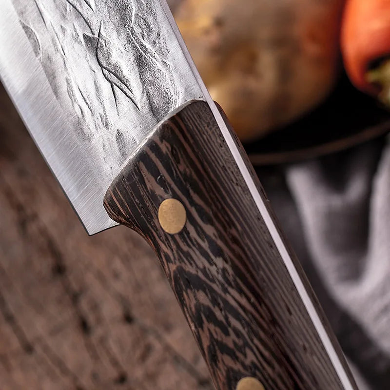 Artisan Forged Ashes Knife - Handcrafted Excellence
