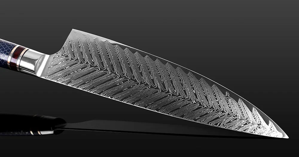 Ocean 8 Damascus Steel Knife