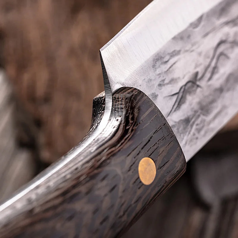 Artisan Forged Ashes Knife - Handcrafted Excellence