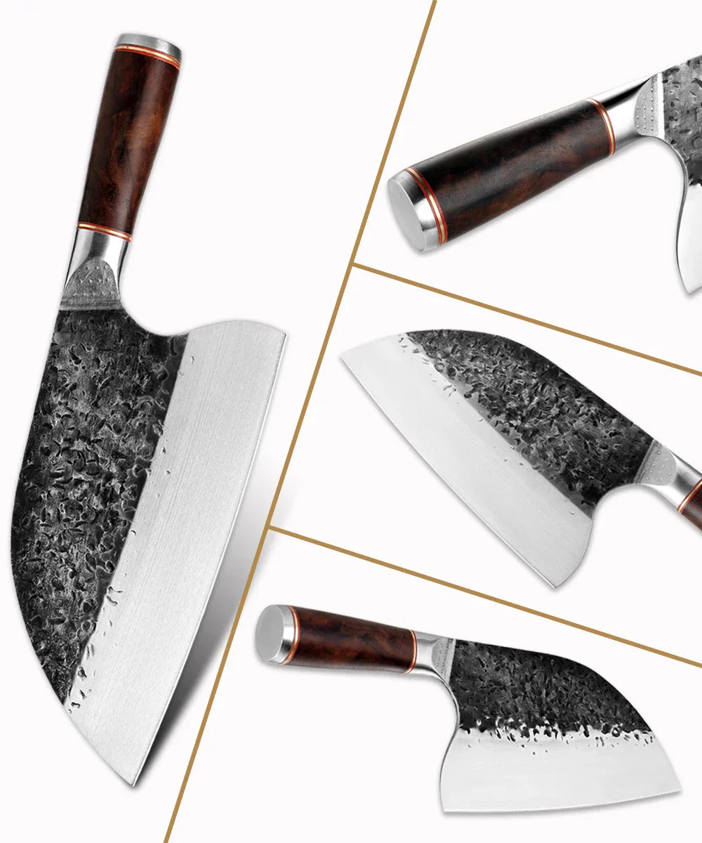 Brutus Artisan Knife - Hand Forged Excellence