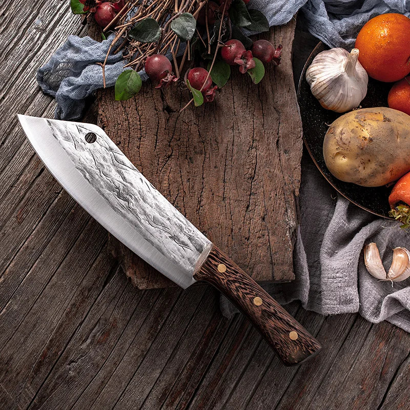 Artisan Forged Ashes Knife - Handcrafted Excellence