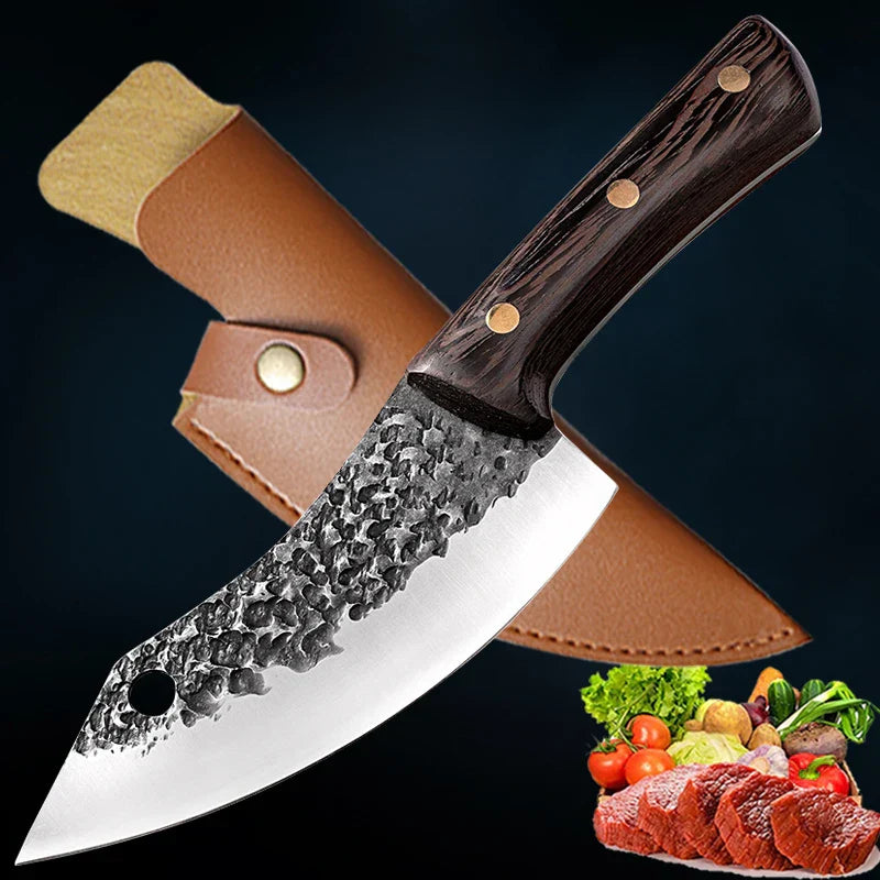 Artisan Curved Knife - Hand Forged