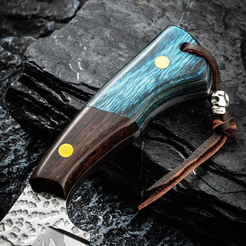 Artisan Forged Blade with Custom Sheath
