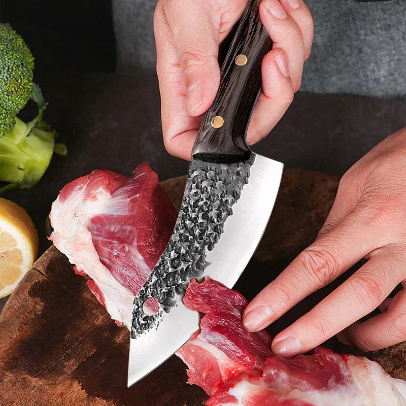 Artisan Curved Knife - Hand Forged