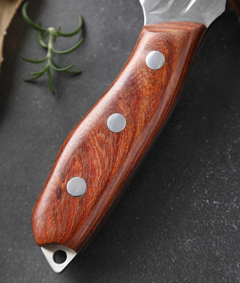 Artisan Glaze Knife - Hand Forged with Protective Sheath