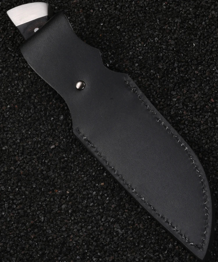 Artisan Match Knife - Hand Forged with Custom Sheath