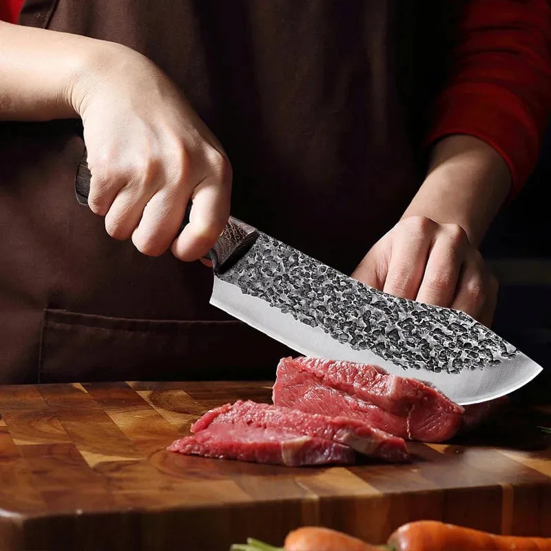 Artisan Forged Knife from Maine - Handcrafted Excellence