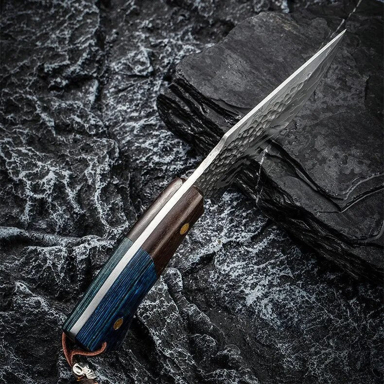 Artisan Forged Blade with Custom Sheath