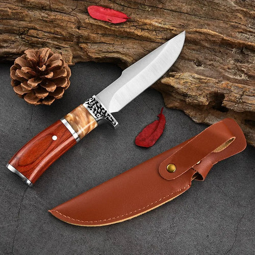 Handcrafted Texas Knife - Forged by Hand with Sheath