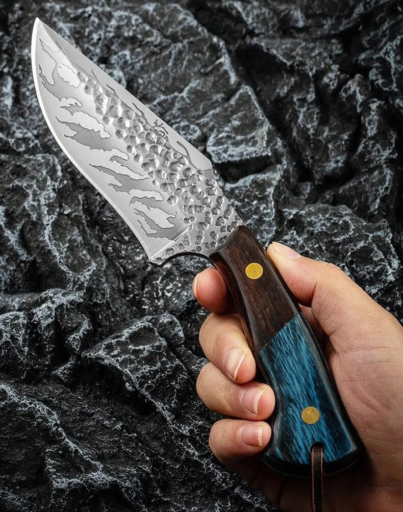 Artisan Forged Blade with Custom Sheath