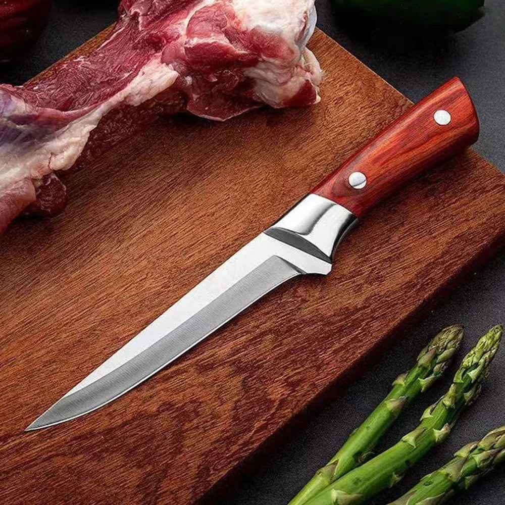 Set of 2 Hand-Forged Boning Knives - Purchase 1, Receive 2!