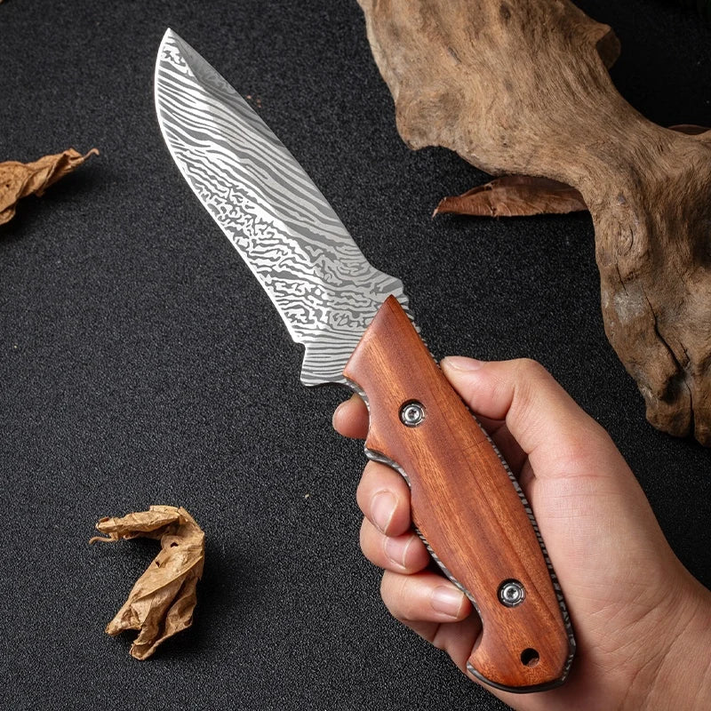 Artisan Farm Knife - Hand Forged with Custom Sheath