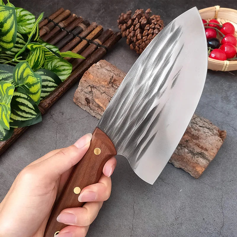 Artisan Forged Avocado Knife - Handcrafted Design