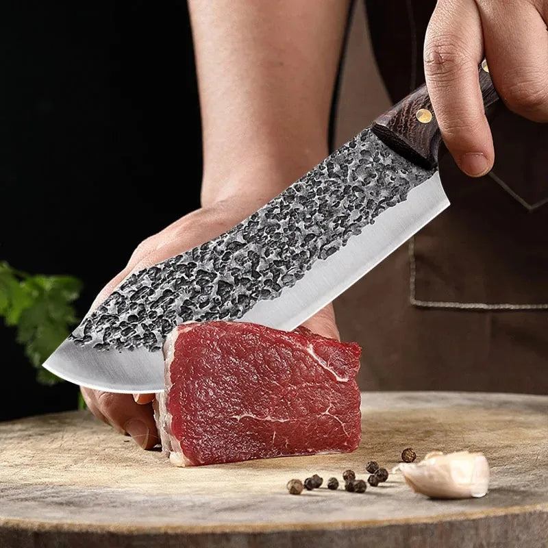 Artisan Forged Knife from Maine - Handcrafted Excellence