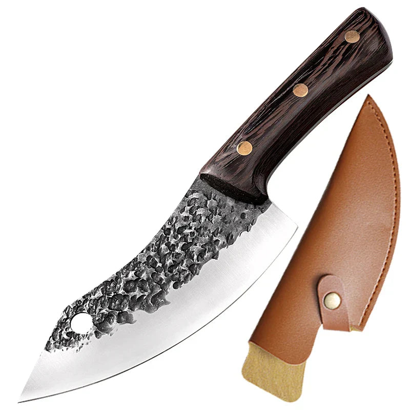 Artisan Curved Knife - Hand Forged