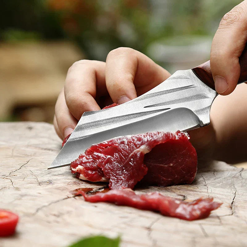 Artisan Glaze Knife - Hand Forged with Protective Sheath