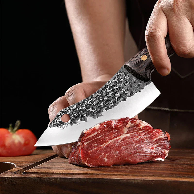 Artisan Curved Knife - Hand Forged