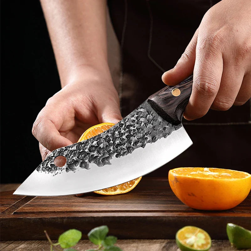 Artisan Curved Knife - Hand Forged
