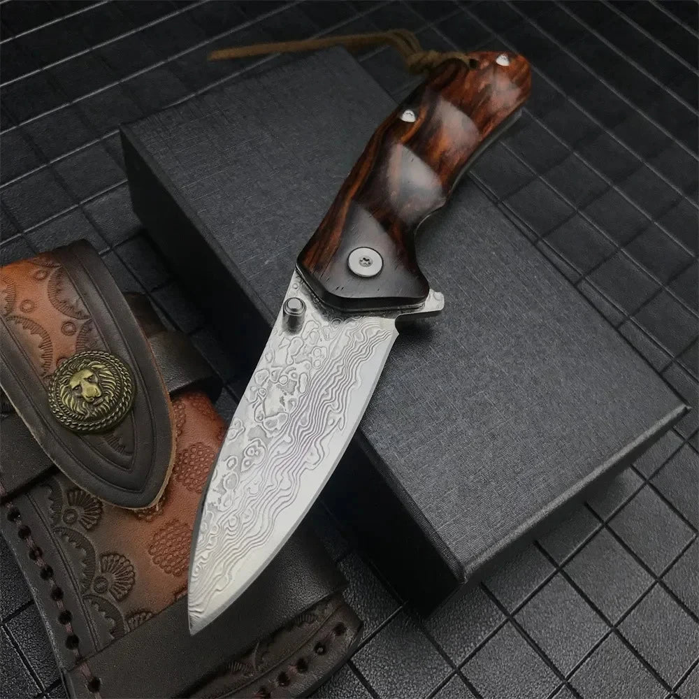 Handcrafted Damascus Steel Knife