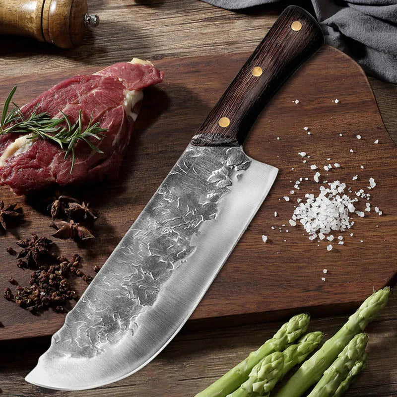 Set of 3 Handcrafted Bronco Knives - Artisan Forged