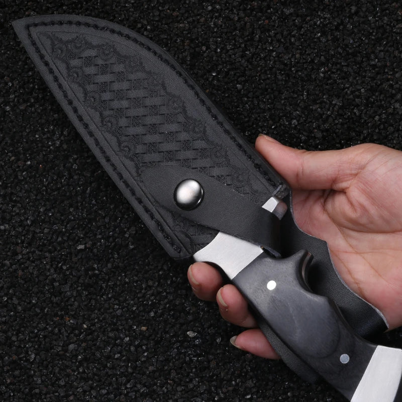 Artisan Match Knife - Hand Forged with Custom Sheath