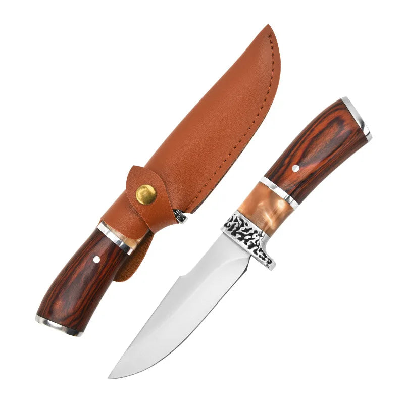 Handcrafted Texas Knife - Forged by Hand with Sheath
