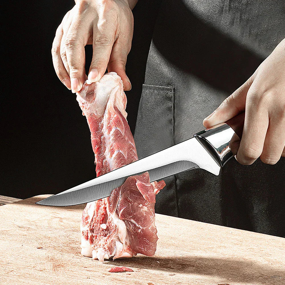 Set of 2 Hand-Forged Boning Knives - Purchase 1, Receive 2!