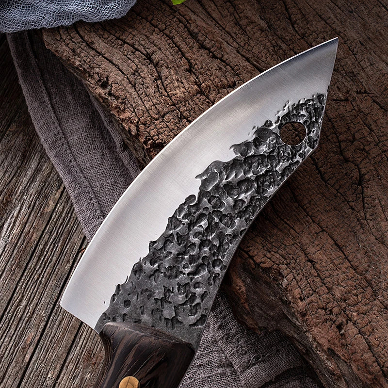 Artisan Curved Knife - Hand Forged