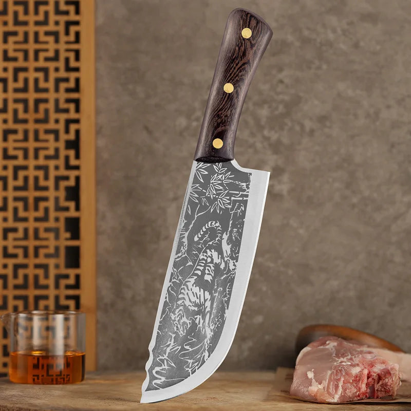 Set of 3 Handcrafted Bronco Knives - Artisan Forged