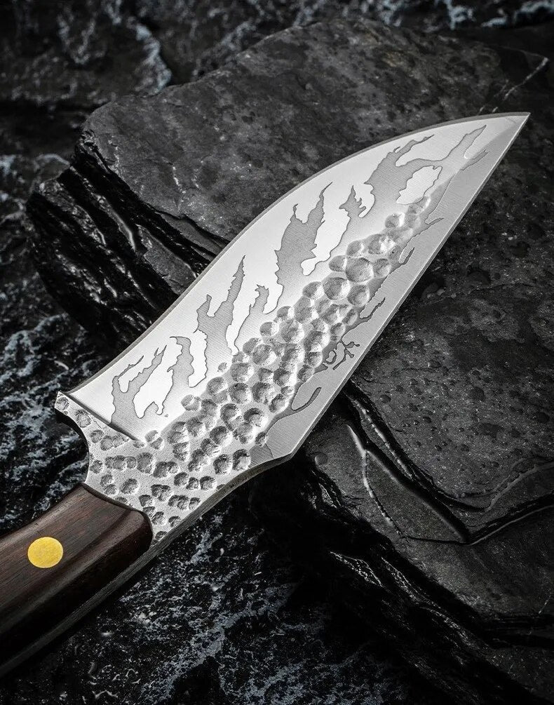 Artisan Forged Blade with Custom Sheath