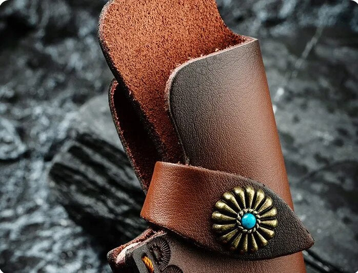Artisan Forged Blade with Custom Sheath