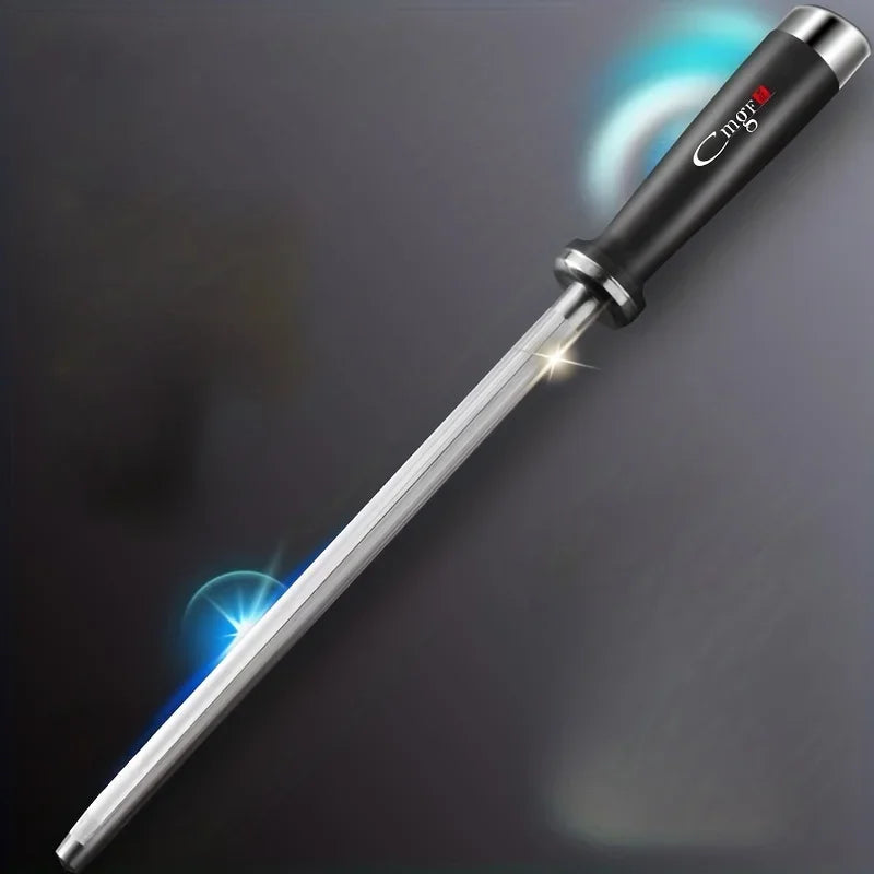 Premium Black Knife Sharpening Rod