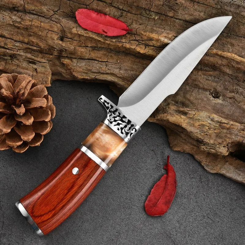Handcrafted Texas Knife - Forged by Hand with Sheath