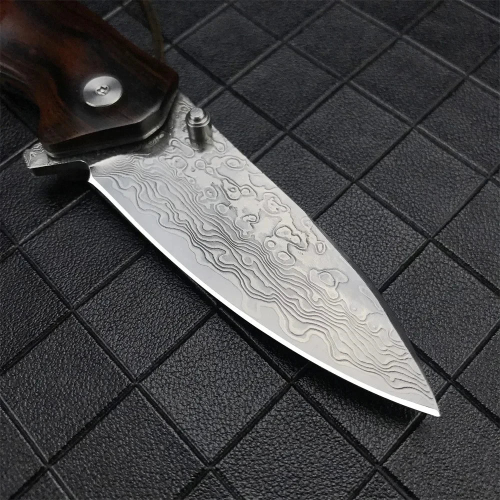 Handcrafted Damascus Steel Knife