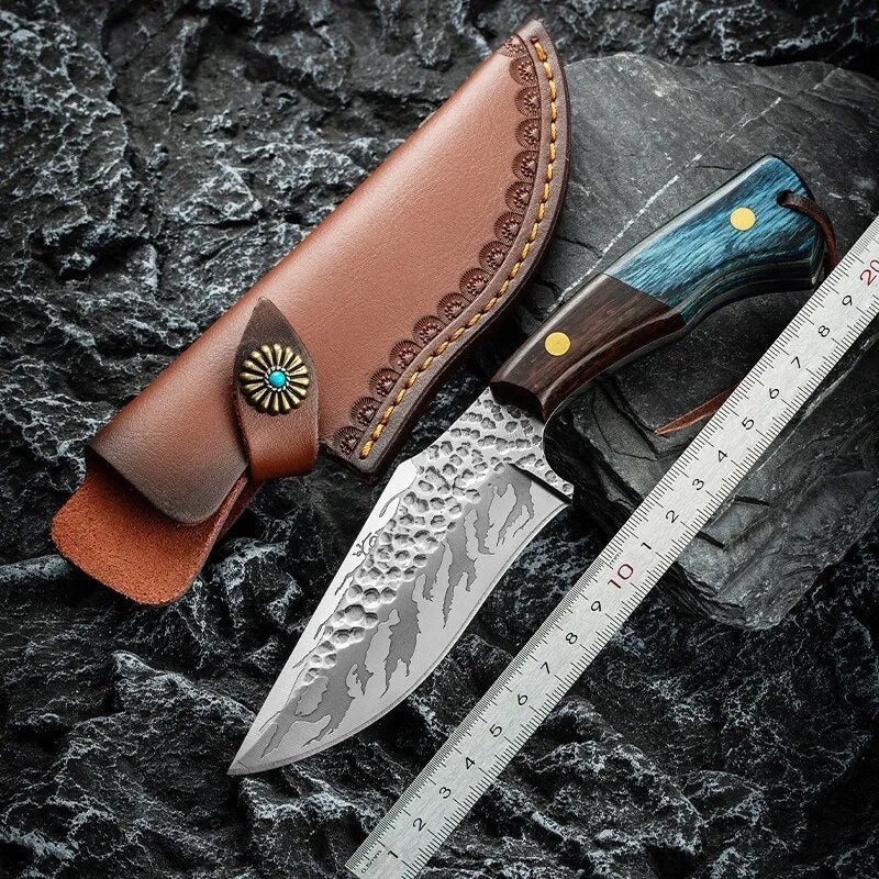 Artisan Forged Blade with Custom Sheath