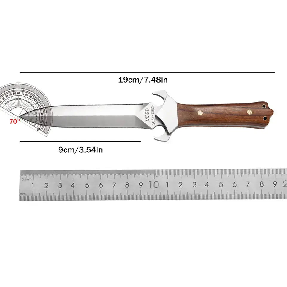 Artisan Forged Sword with Custom Sheath