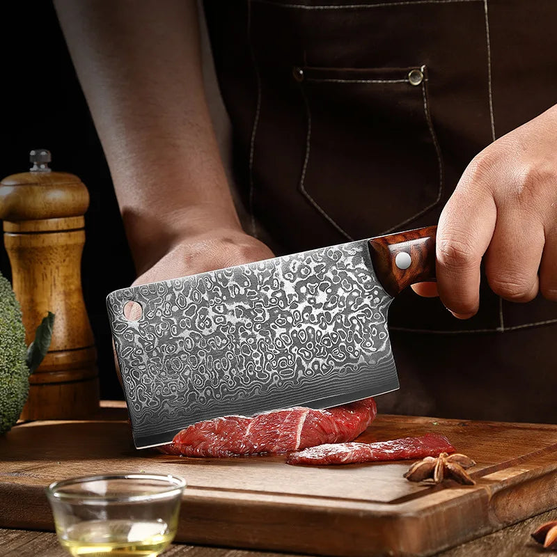 Artisan Wave Knife - Hand Forged