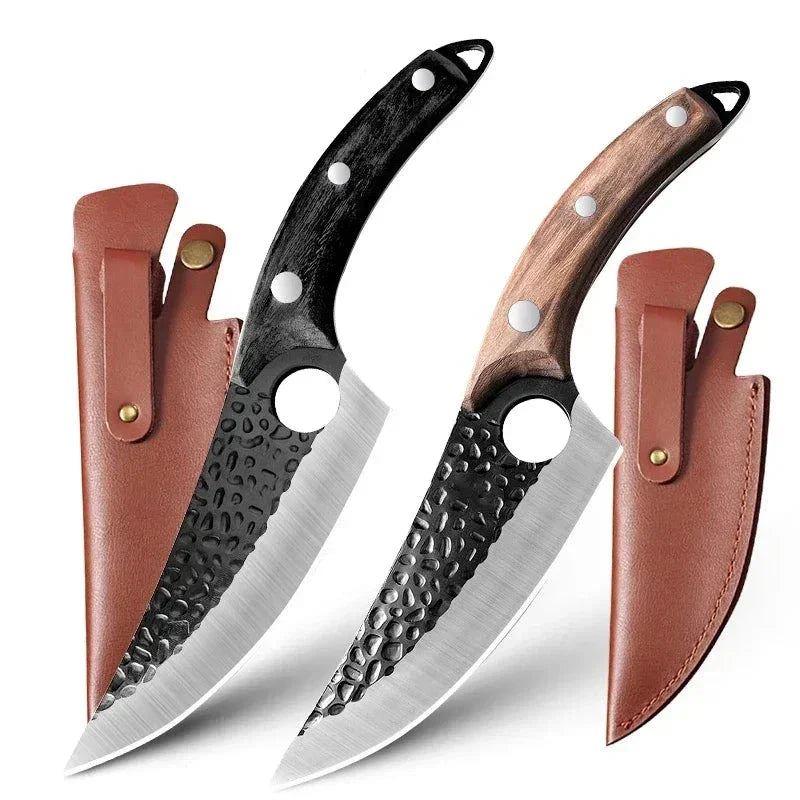 Set of 2 Hand Forged Handmade Knives - Buy 1, Get 2!