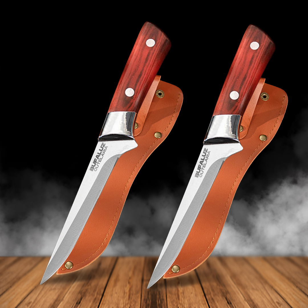 Set of 2 Hand-Forged Boning Knives - Purchase 1, Receive 2!