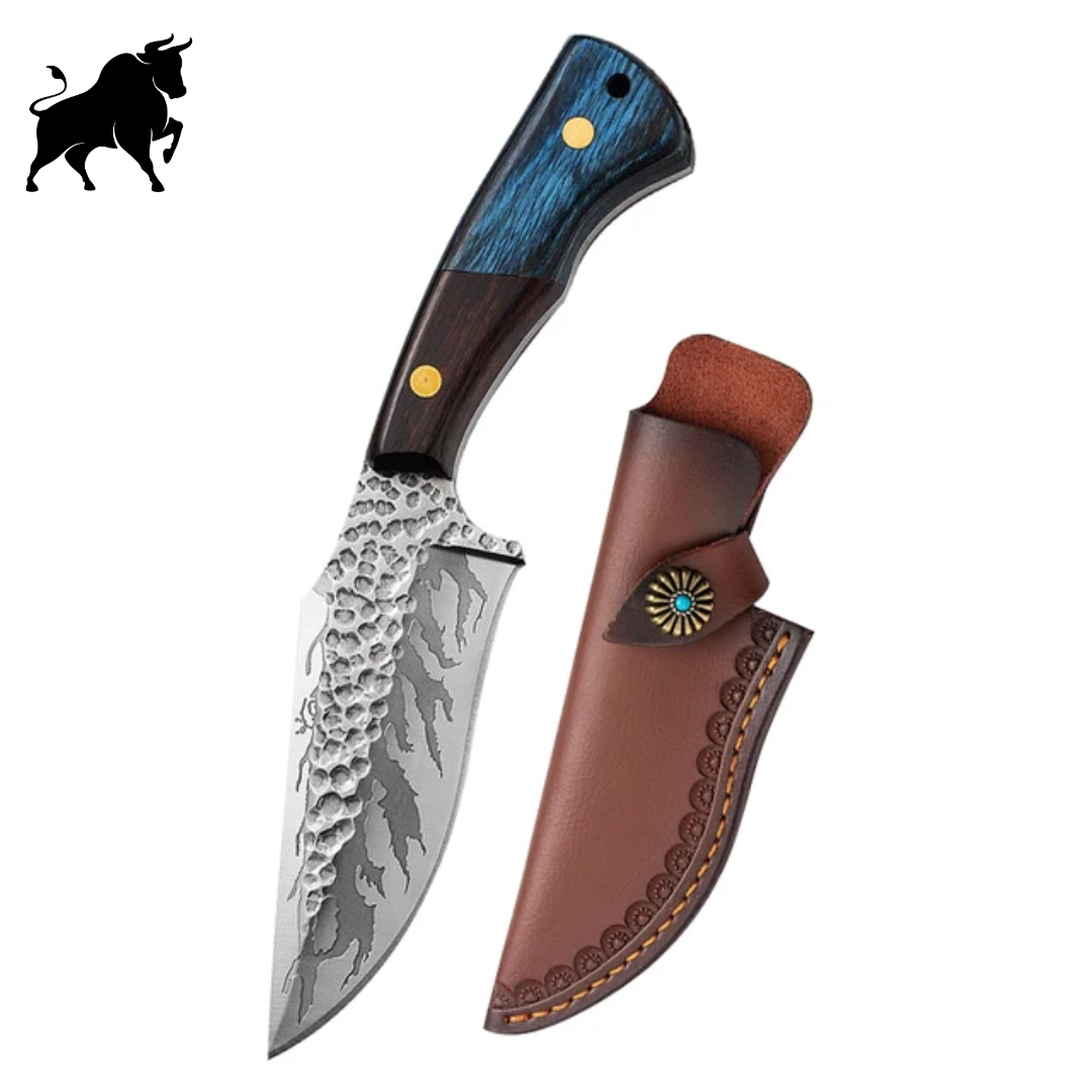Artisan Forged Blade with Custom Sheath
