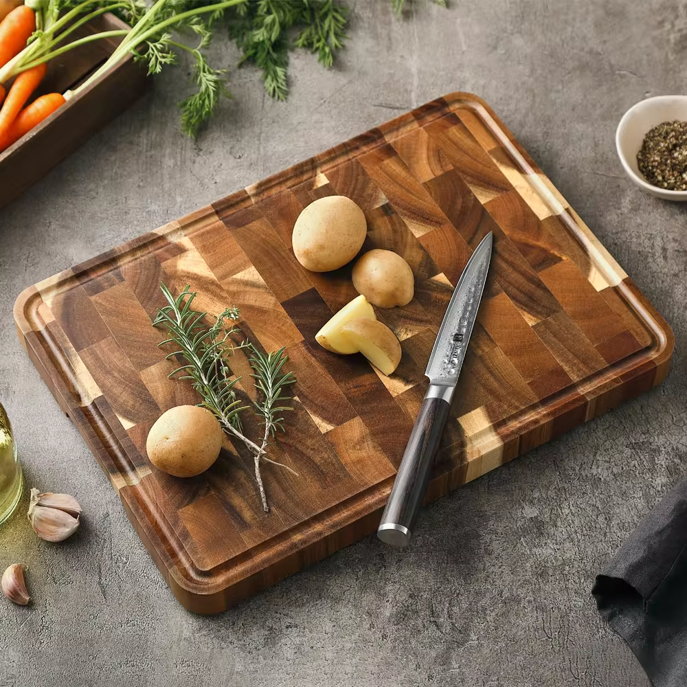 Authentic Acacia Wood Cutting Board