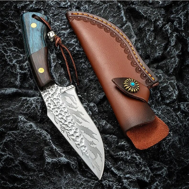 Artisan Forged Blade with Custom Sheath