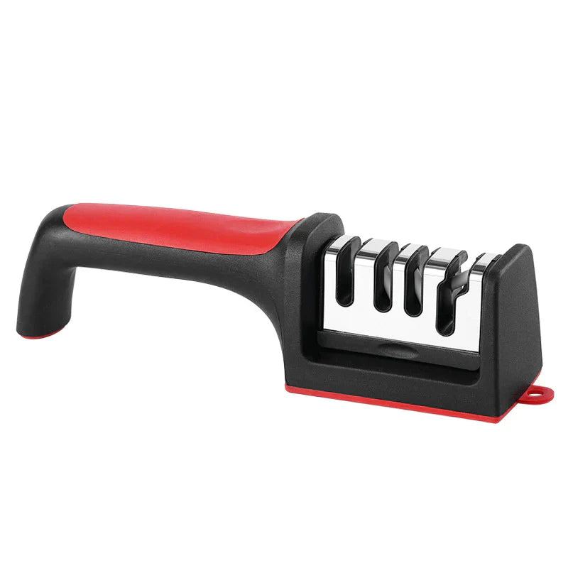 Triple-Function Knife Sharpener