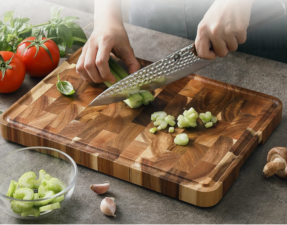 Authentic Acacia Wood Cutting Board