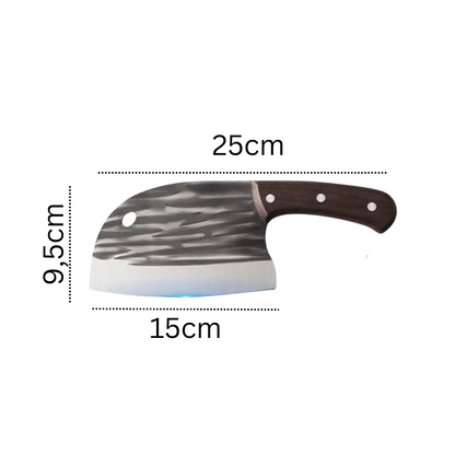 Handcrafted Magnus Knife with Leather Sheath - Expertly Forged by Hand