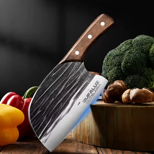 Handcrafted Magnus Knife with Leather Sheath - Expertly Forged by Hand